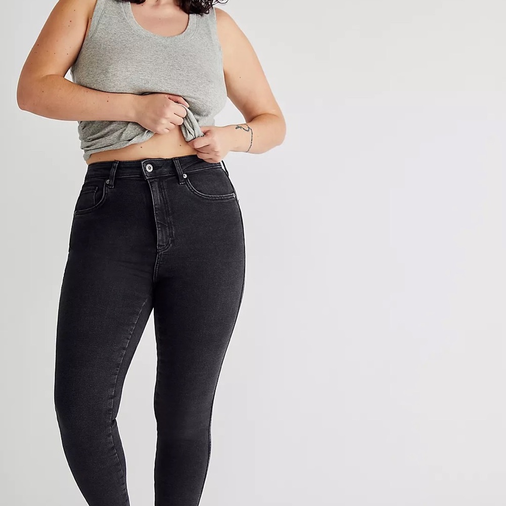 We The Free Raw Womens High Rise Jeggings Size 25